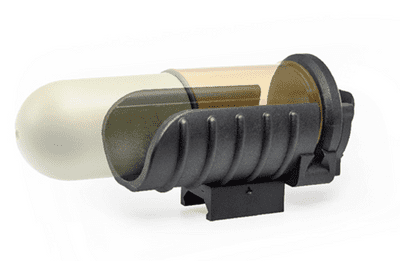 Action Army Rail-Mounted Airsoft Grenade Launcher