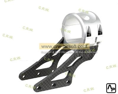 AIP 30mm Scope Mount for Hi-Capa Airsoft Pistol (Sliver)