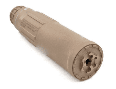 AIRSOFT ARTISAN CG SGI-6 Style Barrel Extension w/ PIG Flash Hider (Dark Earth 14mm- )