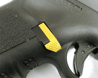 AIRSOFT ARTISAN CNC AMBI MAGAZINE CATCH FOR MARUI/WE/VFC G-SERIES (Only Black/black left)