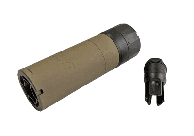 AKATSUKI (TAN) SLX 5.56 Dummy Suppressor with Flash Hider