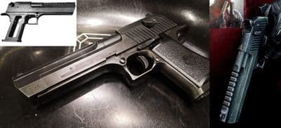 ALC (Limited DEADP_OL ver) Desert Eagle .50 Steel Kit, Heavy like real steel, SMILE WITH FLASH!