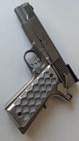 Aluminium diamond grips for M1911/MEU (Silver)