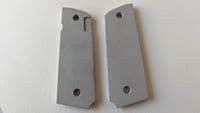 Aluminium diamond grips for M1911/MEU (Silver)