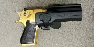 AMOMAX Paddle holster for Desert Eagle L6 .50AE GBB (Black) [AMOMAX-AM-DEG2-BK]