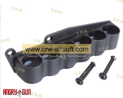 Angry Gun CNC 6 Shells Carrier for Marui M870 Shotgun