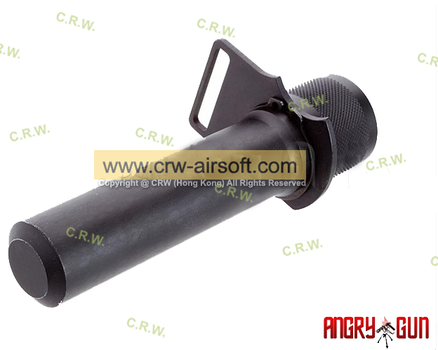 Angry Gun (for Marui M870) Magazine Extension Dummy with Steel Sling Plate (Left handed)
