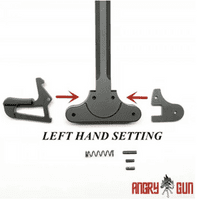 Angry Gun HK style AMBI Charging Handle for Marui MWS M4 GBB only (Black)