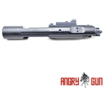 Angry gun MWS MONOLITHIC STEEL BOLT CARRIER WITH GEN2 MPA NOZZLE - (BLK)