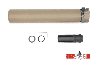 Angry gun SOCOM762 DUMMY SILENCER (FULL MARKING VERSION)