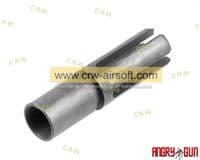 Angry Gun Steel Flash Hider for KWA/KSC MP7 (12mm CCW)