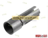Angry Gun Steel KRISS VECTOR Flash Hider for Using MP7 QD Silencer (16mm CW)