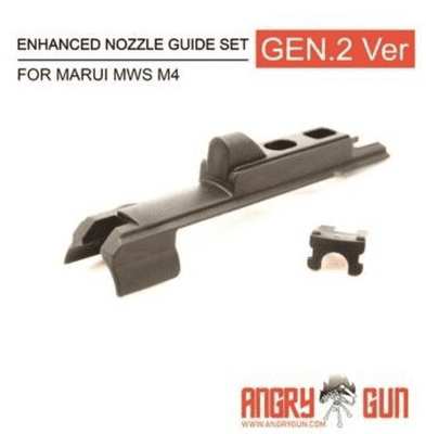AngryGun Enhanced Nozzle Guide Set Gen 2 Version for Marui MWS GBB M4.