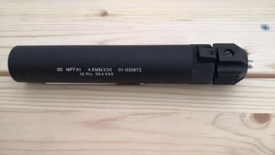 AngryGun (Missing Flash hider) Power Up Silencer for VFC MP7A1 GBB