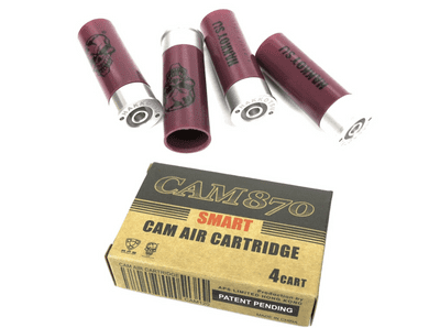 APS Smart 12rd CO2 Shell for APS CAM870 MKI & MK3 Airsoft Shotgun (4pcs / Red)