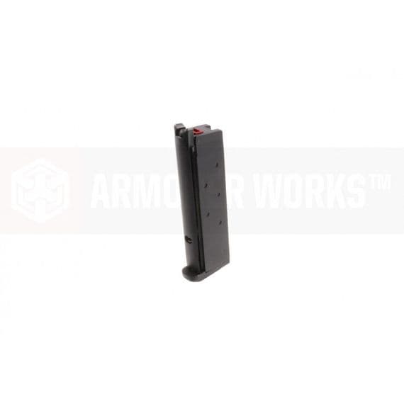 Armorer Works 13 Rounds Gas Magazine For AW V10 GBB Pistol (BK)