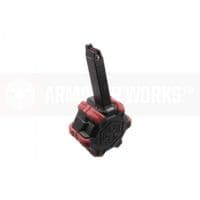 Armorer works G17 VX GBB Pistol 350 round Gas Drum magazine