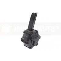 Armorer works Hi-capa HX GBB Pistol 350 round Gas Drum magazine