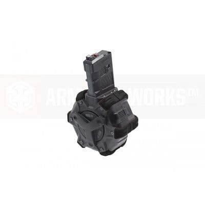 Armorer works M4 AR GBB Pistol 350 round Gas Drum magazine