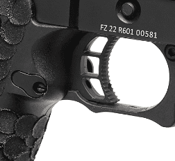 Army Force STI Combat Master Adju Trigger & Black Stainless Steel ring Set (Marui HI-CAPA)