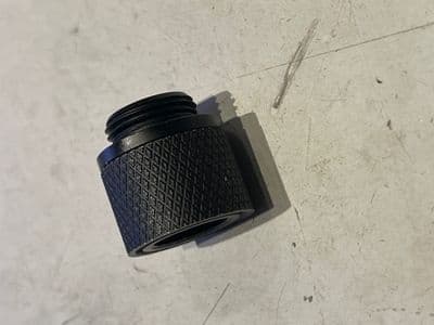 Army R17 G17 GBB Pistol 14mm Flash Hider (Black) [ARM-R17-3-14MM]