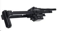 Back-order G3 BOW MASTER GMF CNC B Style 5-Position Buttstock For UMAREX/VFC G3 GBB