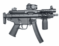 Backorder BOW MASTER GMF CNC B Style 5-Position Buttstock For UMAREX/VFC MP5K GBB