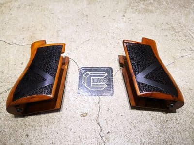 Backorder Kimpoi 2020 Lighting hawk Desert Eagle Wood Grip (Marui or WE)