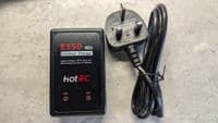 Balance Battery Charger HotRc E350 LiPo (UK format plug) 2-3S for AEG Lipo batteries 25W AC