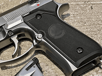 Ber logo grip for WE, KJ, Marui M9