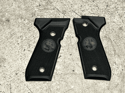Ber logo grip for WE, KJ, Marui M9
