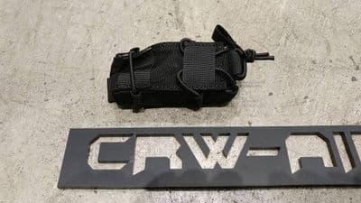 black single pistol mag pouch