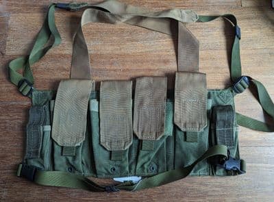Blackhawk In Chest rig OD (Used) late 90s