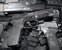 Blackjack Tactical Weapon Code Label For MK24 P226 Model