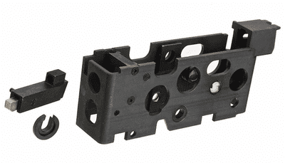 Bow Master GMF Trigger Box Case for Umarex VFC MP5 A5 GBB ( 3 Round Burst ) ( CNC Stainless Steel )