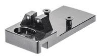 Bow Master Night Rear Sight RMR Mount For Umarex / VFC HK53 / MP5 / G3 GBB & TM MP5A5 Next Gen AEG