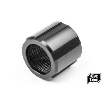 C&C SCO Style Thread Protector for 14mm CCW Threaded Outer Barrel ( Black )