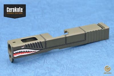 Cerakoted P40 Nighthawk slide set for Elite Force/Umarex Glock 19 (Limited 15sets)