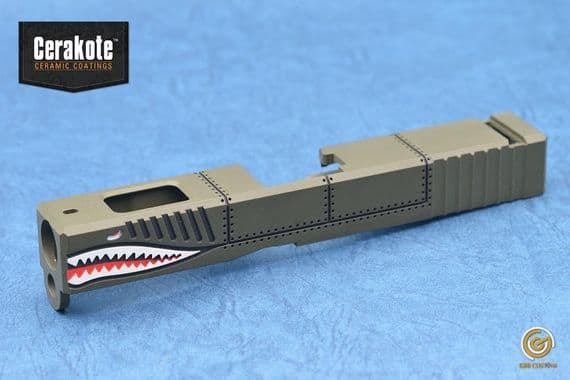 Cerakoted P40 Nighthawk slide set for Elite Force/Umarex Glock 19 (Limited 15sets)