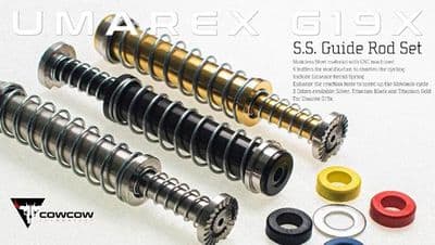 COWCOW Technology Umarex G19x SS Guide Rod Set