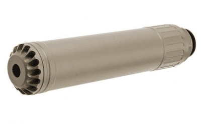 CRUSADER VFC URGI style SILENCER WITH 14MM CCW FLASH HIDER (TAN)