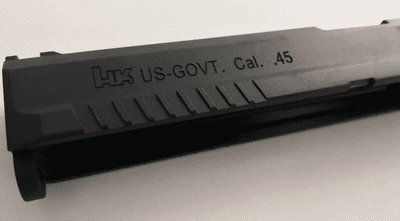 CRW custom KWA Mk23 GBB Prototype Style Slide+ Deep engraved+ DuraCoat