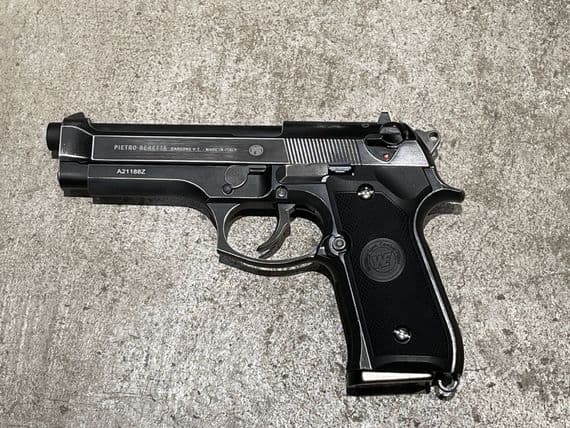 CRW custom WE  M9/ Mod92 FS with Marking and Weathering