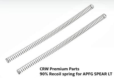 CRW Premium- 90% Recoil spring (Better Gas Efficiency) for MCX AFPG SPEAR LT