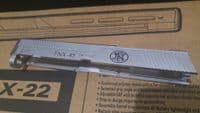Cybergun Steel Tactical Slide and Barrel set for FNX (Silver)