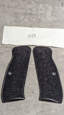 CZ 75 LAVA Black grip (stippled)