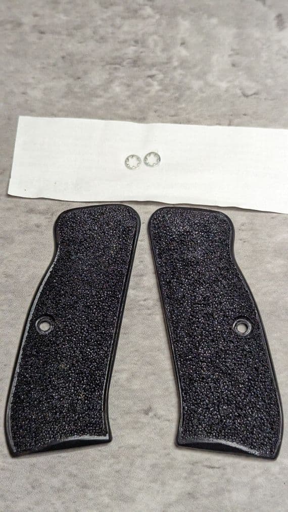 CZ 75 LAVA Black grip (stippled)