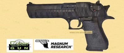 DESERT EAGLE TIGER STRIPE (Black)  GBB  CYBERGUN