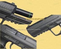 Detonator CNC Aluminum Slide Set for KSC/Umarex HK45 GBB (Black)