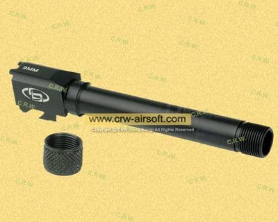 Detonator Tokyo Marui M&P 9 black Storm Lake barrel with threaded  (OB-TM13BK1)